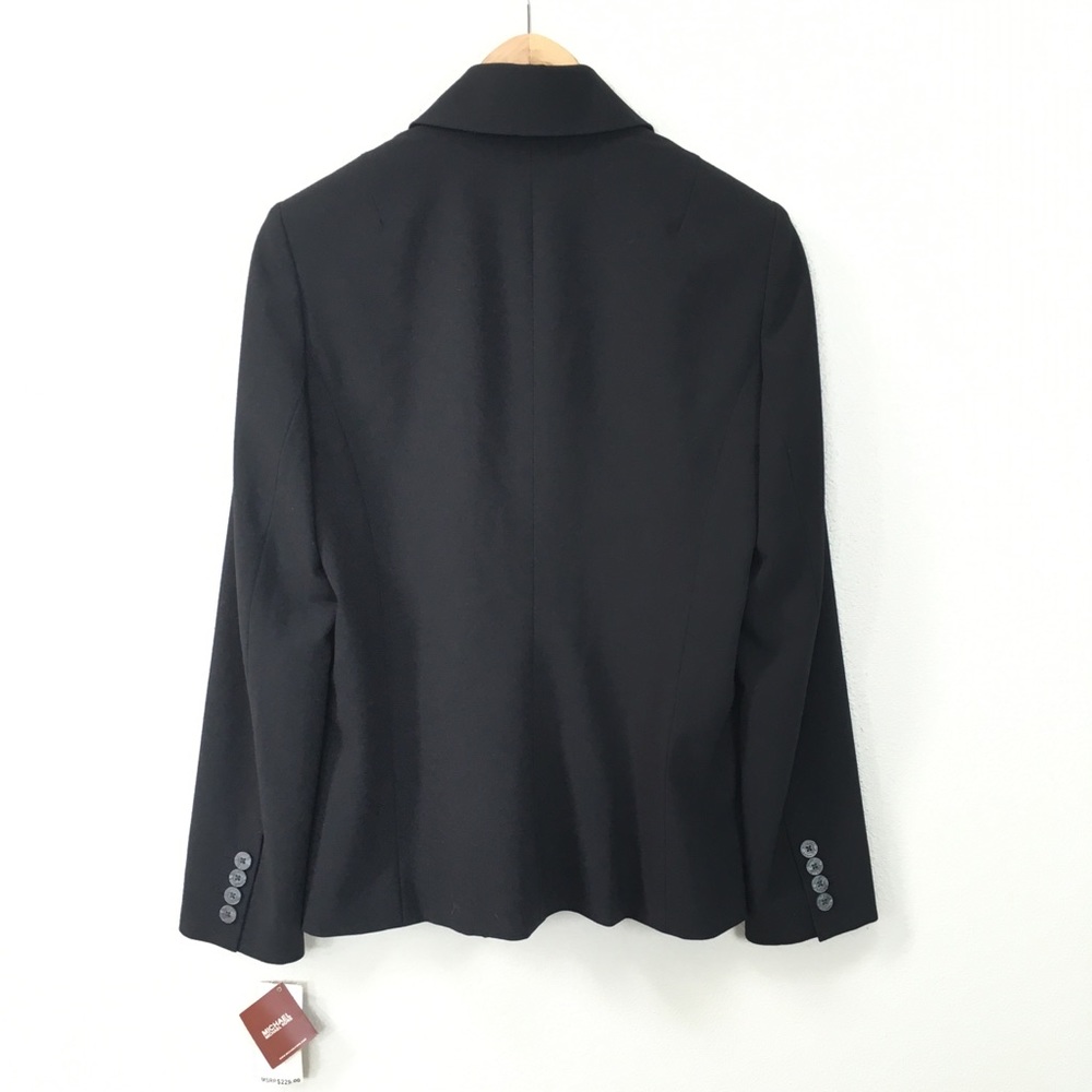 Michael Michael Kors Black Blazer Jacket Women’s sz 4 NWT - Picture 4 of 5